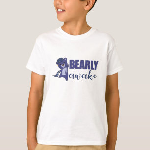 T-shirt Ours Bleu Ours Bearly Awake Ours Mélange Ours Tedd