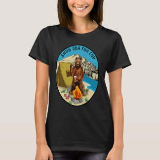 T-shirt Ours Boire Bière Camping Je Déteste Les Gens