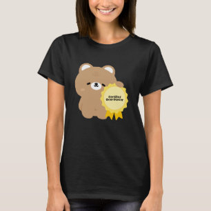 T-shirt Ours brun surpenseur certifié