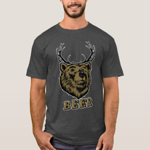 T-shirt Ours + Cerf = Bière ?