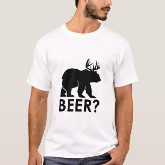 T-shirt Ours + Cerf = Bière ?