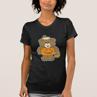 T-shirt Ours Citrouille mignon