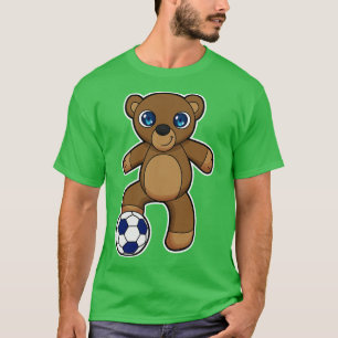 T-shirt Ours comme joueur avec balle