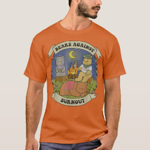 T-shirt Ours contre le feu de camp de débordement
