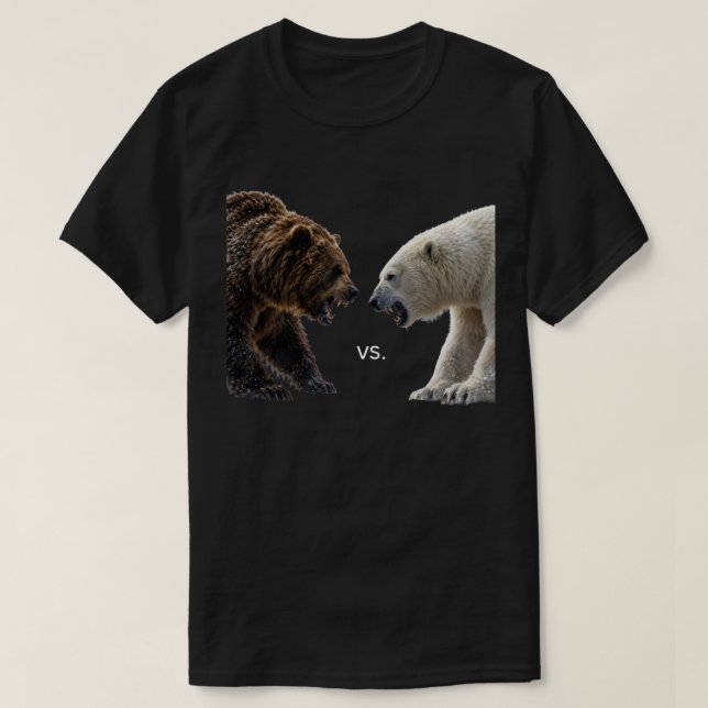 T-shirt Ours contre Ours (Design devant)