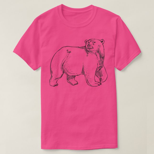 T-shirt Ours cool Grizzly Ours Zoo Ours animal Amateurs (Design devant)