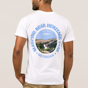 T-shirt Ours couché HT (cyclisme c)