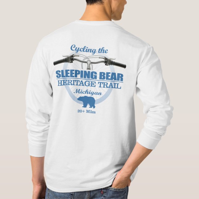 T-shirt Ours couché HT (H2) (Dos)