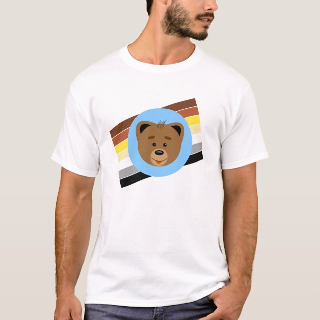 T-shirt Ours CUB et drapeau (Devant)