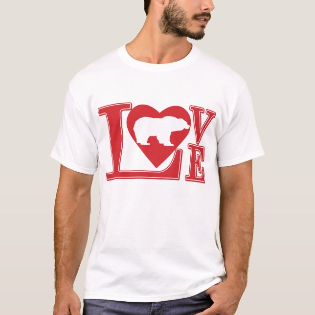 T-shirt Ours d'amour (Devant)