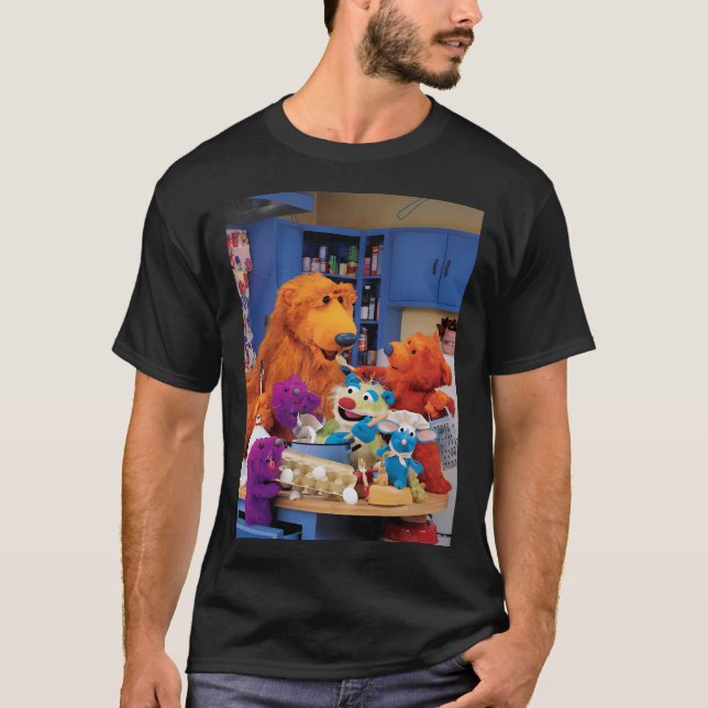 T-shirt Ours Dans La Grande Maison Bleue (Devant)