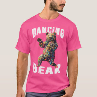 T-shirt Ours dansant