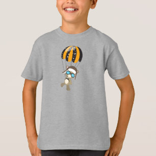 T-shirt Ours D'Aviateur, Ours De Pilote, Ours Mignonne, Pa