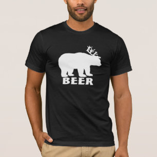 T-shirt Ours de bière