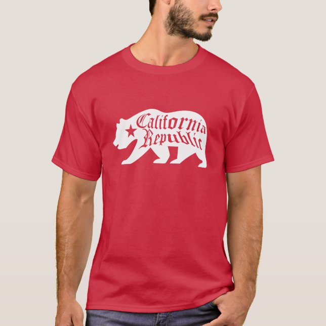 T-shirt Ours de Californie (Devant)