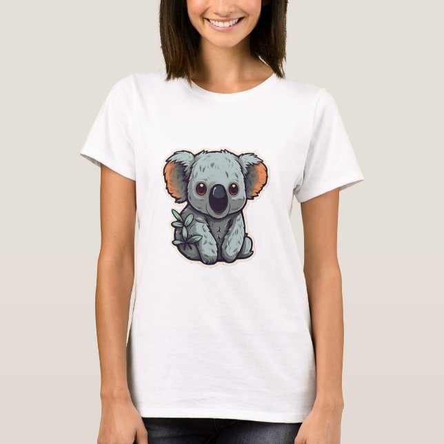 T-SHIRT OURS DE CARTOON KOALA (Devant)