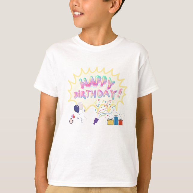 T-shirt Ours de célébration d'anniversaire" ou "Ours d'ann (Devant)