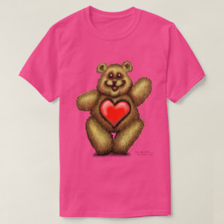 T-shirt Ours de coeur