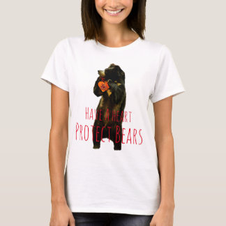 T-shirt Ours de fentes
