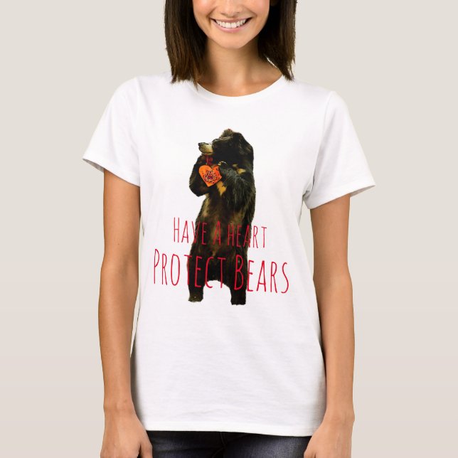 T-shirt Ours de fentes (Devant)
