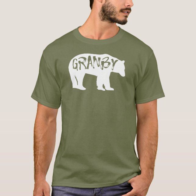 T-shirt Ours de Granby Colorado (Devant)
