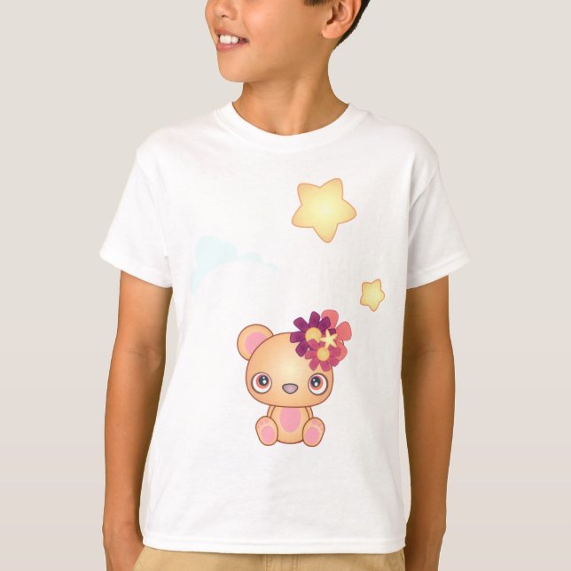 T-shirt Ours de Kawaii (Devant)