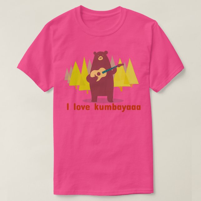 T-shirt Ours de Kumbaya (Design devant)