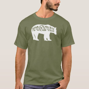 T-shirt Ours de la Caroline du Nord Hendersonville
