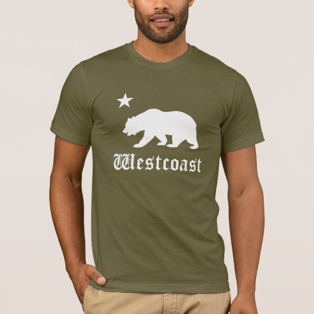 T-shirt Ours de la côte ouest (Devant)