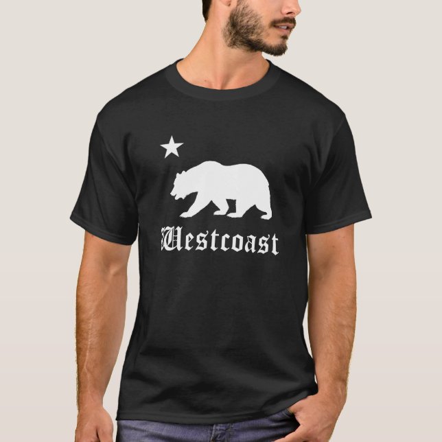 T-shirt Ours de la côte ouest (Devant)