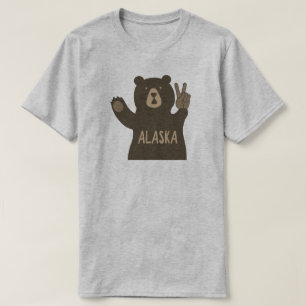 T-shirt Ours de la paix de l'Alaska