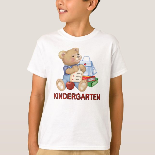 T-shirt Ours de l'école - jardin d'enfants (Devant)