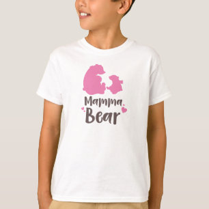 T-shirt Ours De Maman, Ours Cub, Ours Mélange, Ours Petit,