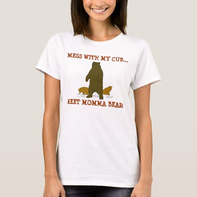 T-shirt Ours de mamans de rassemblement (Devant)