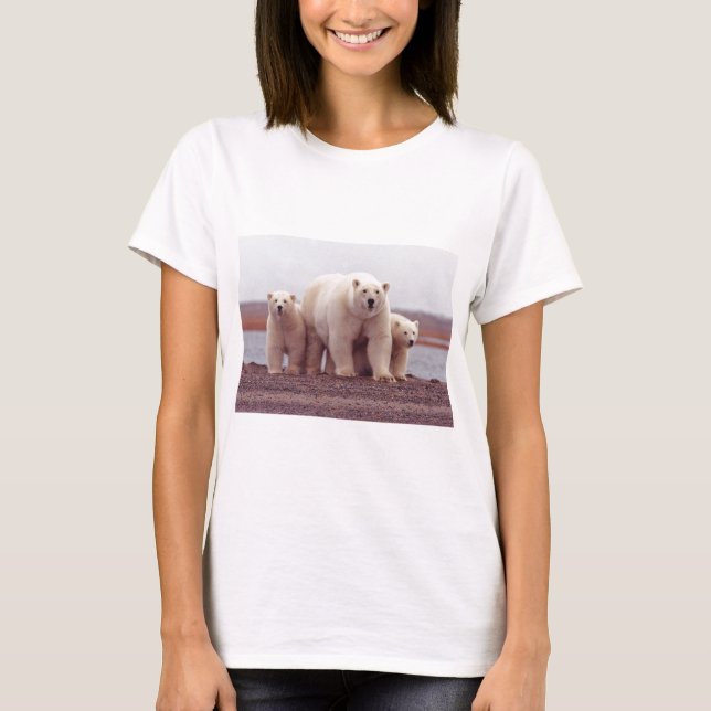 T-shirt Ours de mère (Devant)