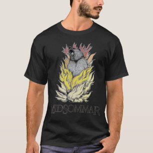 T-shirt Ours de Midsommar en flammes