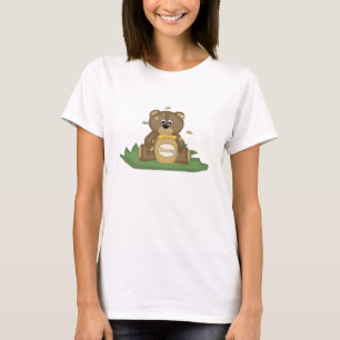 T-shirt Ours de miel