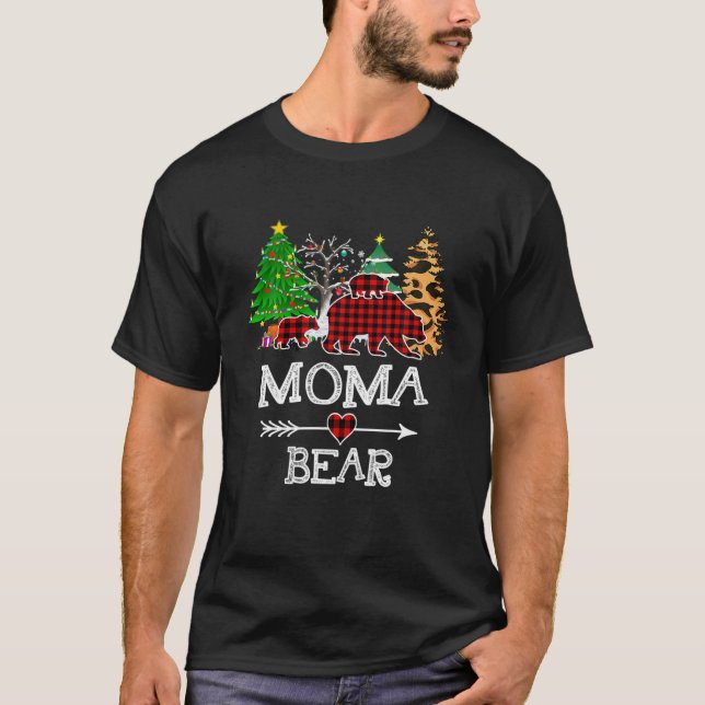 T-shirt Ours de Moma, Pajama d'ours de Moma de Red Buffalo (Devant)