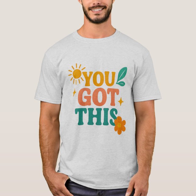 T-shirt Ours de motivation - Cool, Vibrant (Devant)