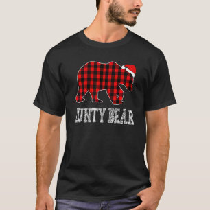 T-shirt Ours de Noël Pyjama rouge Pâte de Noël