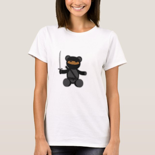 T-shirt Ours de nounours de Ninja (Devant)