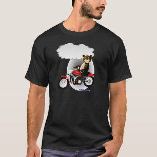 T-shirt Ours de nounours parlant de cycliste