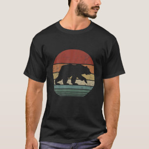 T-shirt Ours de panda Vintage déprimé Hommes Femmes Enfant