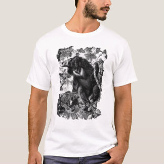 T-shirt ours de paresse