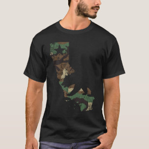 T-shirt Ours de pays du pavillon de la Californie de