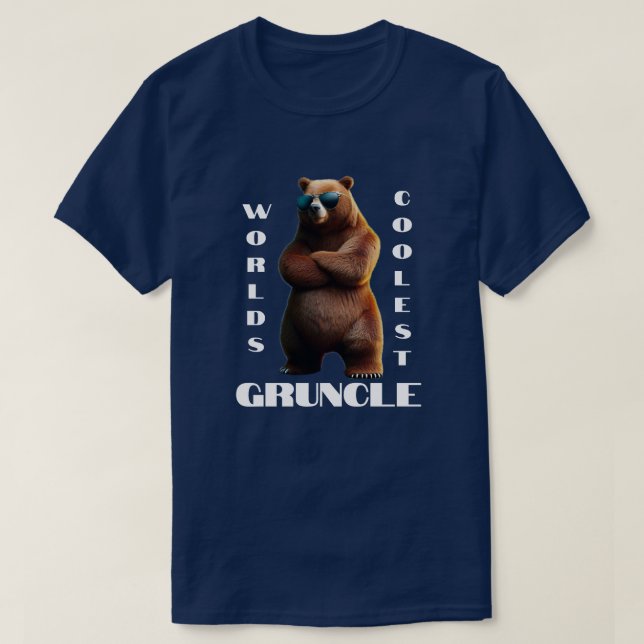 T-shirt Ours de peluche le plus frais du monde (Design devant)