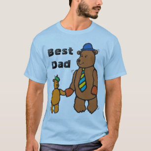T-shirt Ours de père et d'enfant