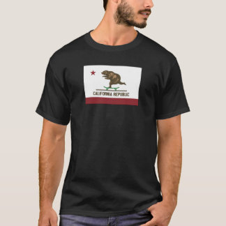 T-shirt Ours de planche à roulettes de la Californie