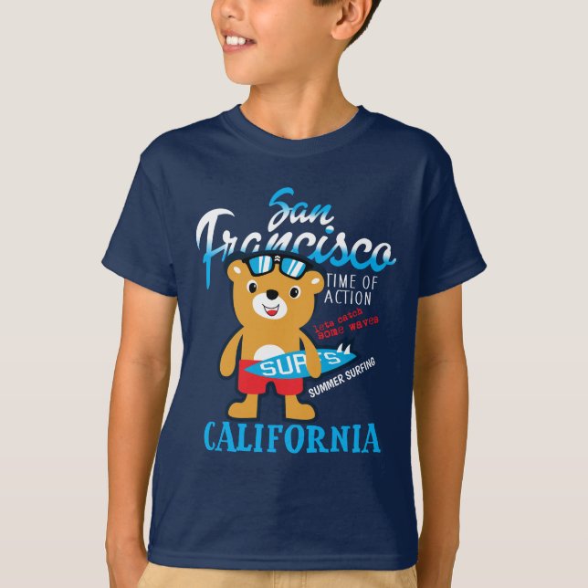 T-shirt Ours de San Francisco (Devant)