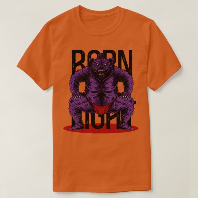 T-shirt Ours de Sumo japonais (Design devant)